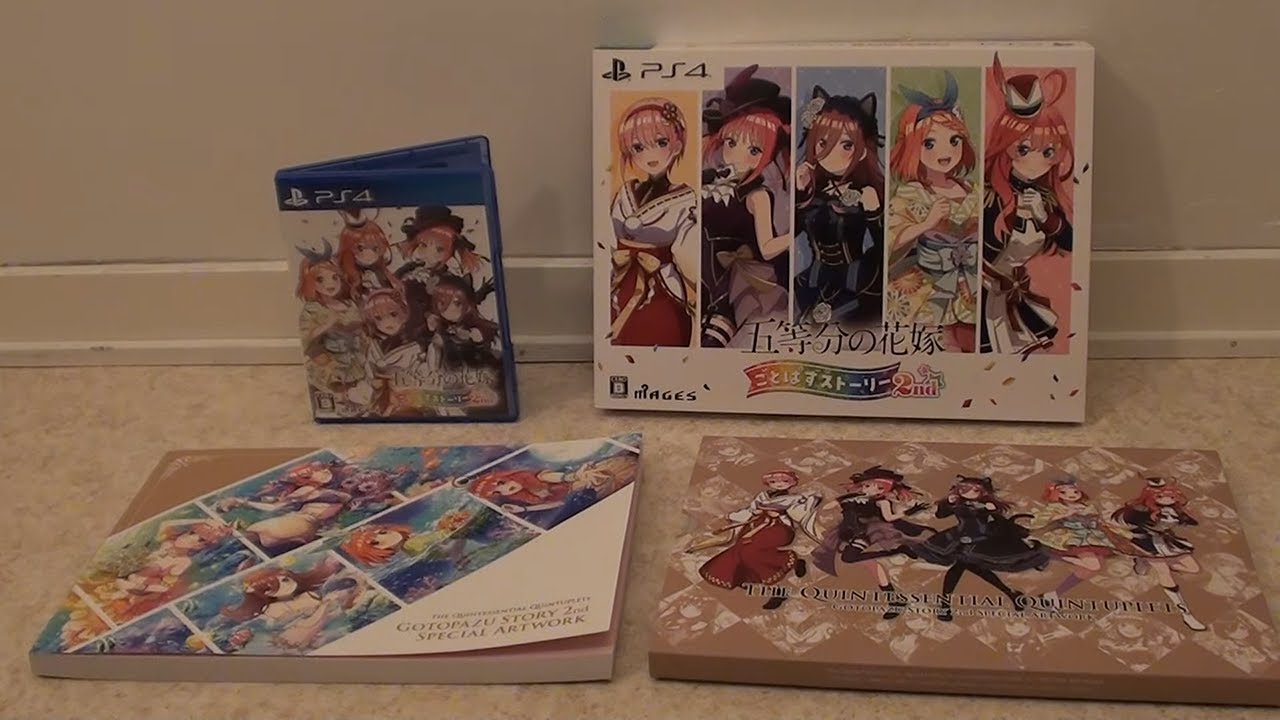 The Quintessential Quintuplets: Gotopazu Story 2nd - Limited Edition unboxing - ASMR
