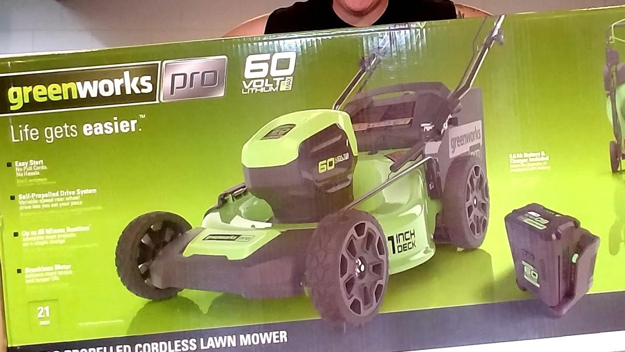 Greenworks 60 Volt Pro lawn Mower reveiw  