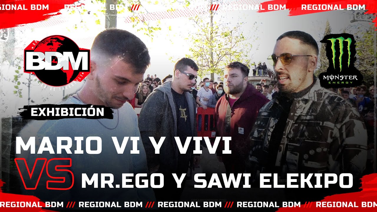 MARIO VI & VIVI VS MR. EGO & ELEKIPO I Exhibición BDM Cartagena I Urban Roosters