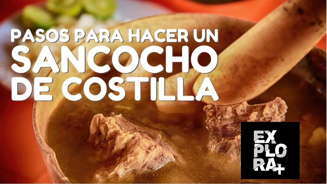 Así se HACE un Sancocho de Costilla Costeño [SABROSO]  😍😍😍