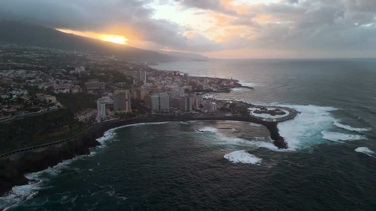 [Copyright Free Videos] - Buildings Rode Sea - Ocean Interaction