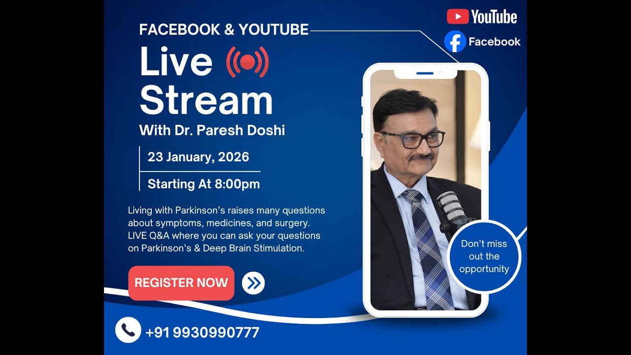 Ask Dr Paresh Doshi LIVE: Parkinson’s & DBS Q&A