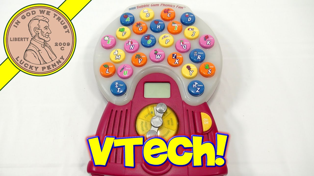 VTech Bubble Gum Machine - Phonics Fun Electronic Toy