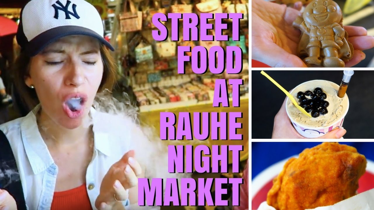 Ultimate Raohe Night Market Food Tour 🇹🇼 Top Taiwanese Street Food, Snacks & Sweets in Taipei! 🍢