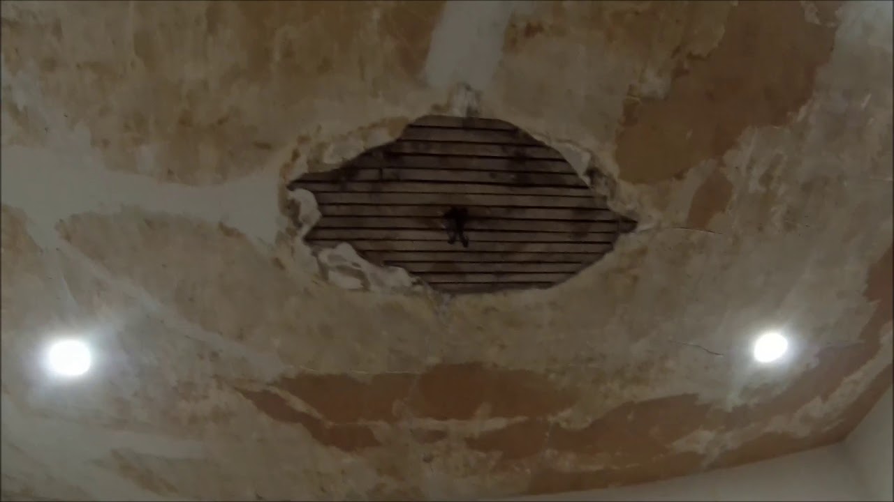 Installing a ceiling fan support box in plaster ceiling