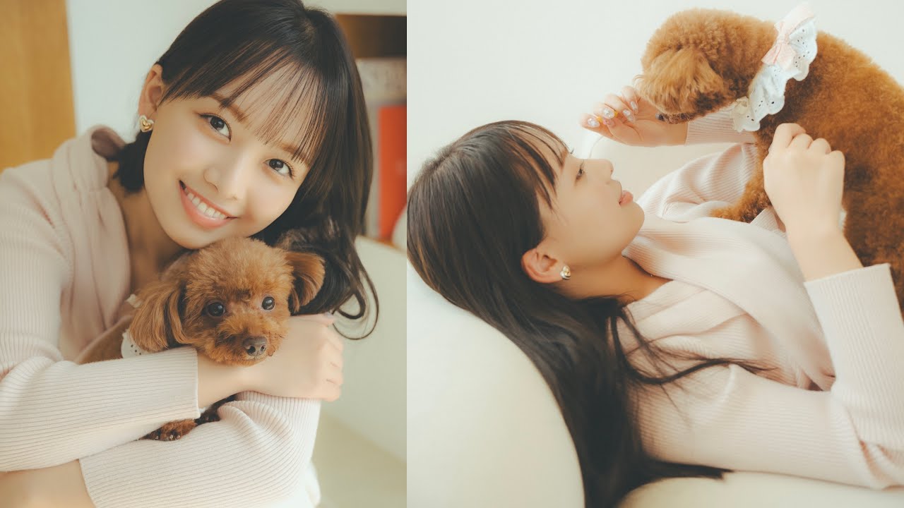 濱岸ひよりさんと愛犬るのんちゃんが遊びにきてくれました！（トイプードル｜月刊わんこ撮影オフショット）