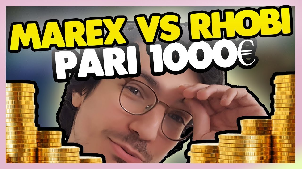PARI 1000&euro; 💰 - MAREX VS RHOBALAS - EPISODE 1 - RUSH UNRANKED TO CHALLENGER EN UN MOIS
