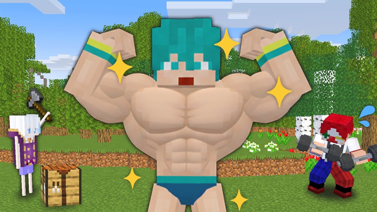 筋トレすればサバイバルなんて余裕です【マイクラ・マインクラフト】
