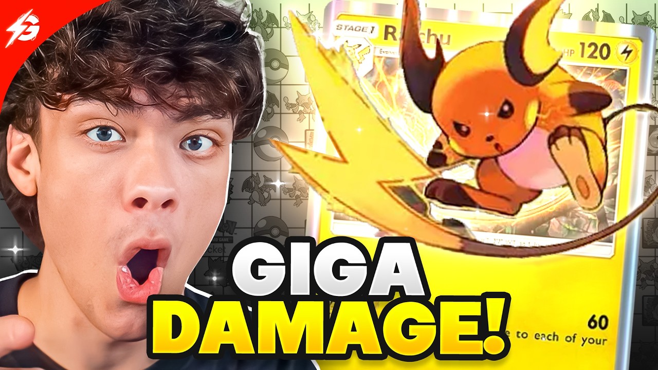 This Raichu Deck is SNEAKY! (MASSIVE Pikachu EX Upgrade) Pokemon Pocket TCG