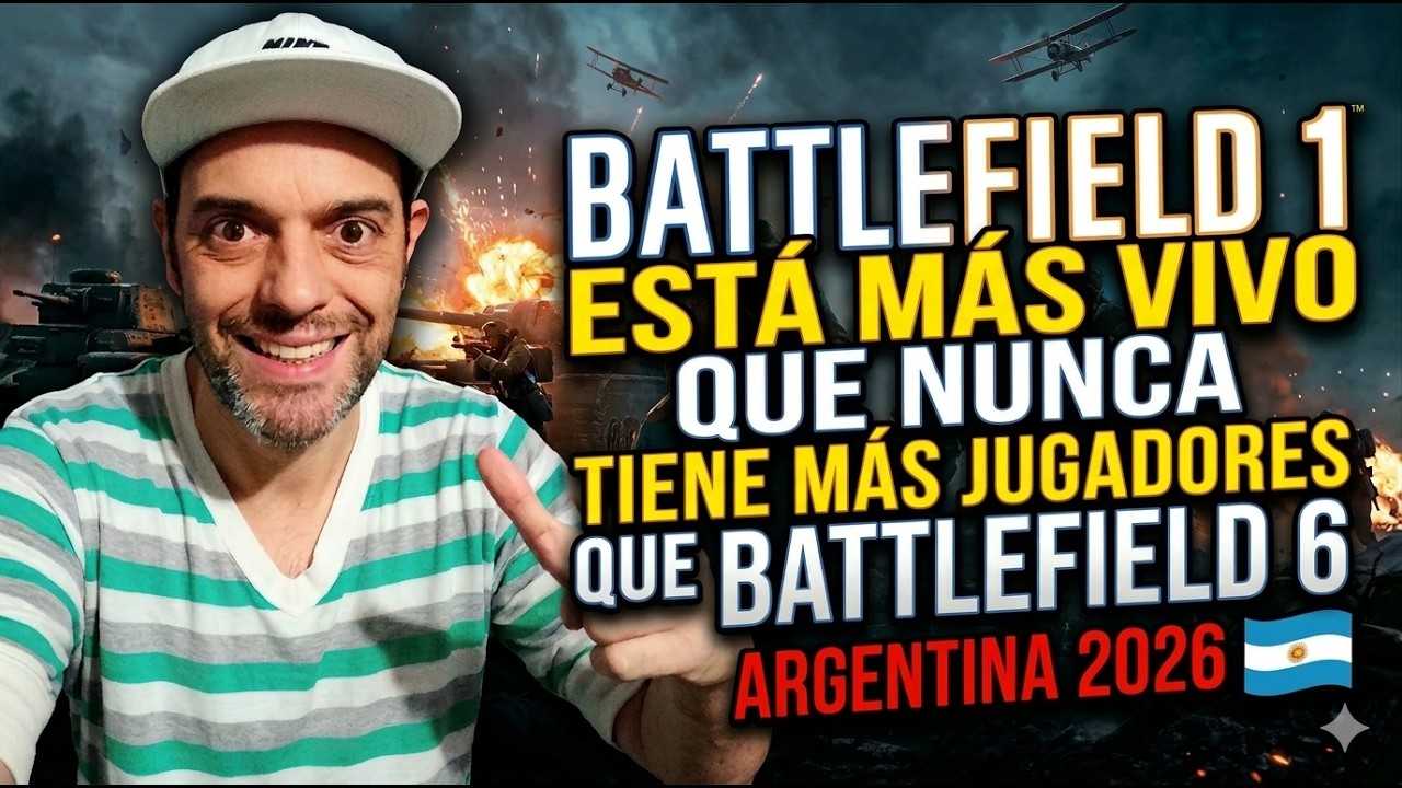 Battlefield 1 Esta Mas VIVO Que NUNCA 2026 Servidores Al Palo.