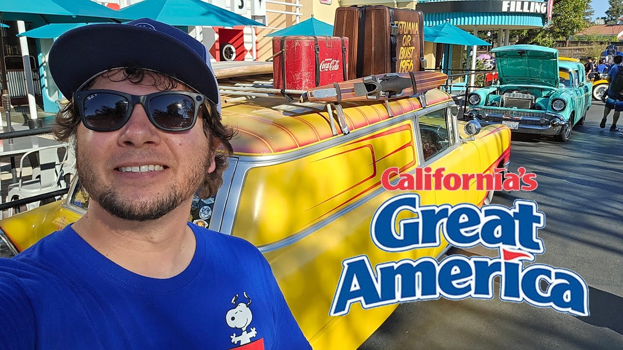 Labor Day at California's Great America with Cars!! 