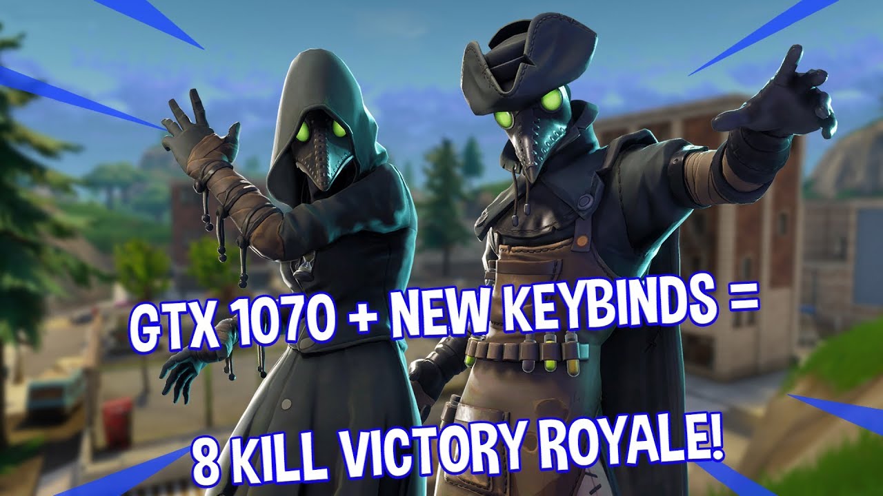 NEW COMPUTER + NEW KEYBINDS = 8 KILL WIN! Fortnite W/Pitchingace88