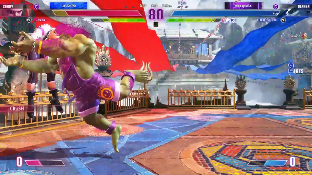 SF6 Session Lucidsnow Blanka Sets