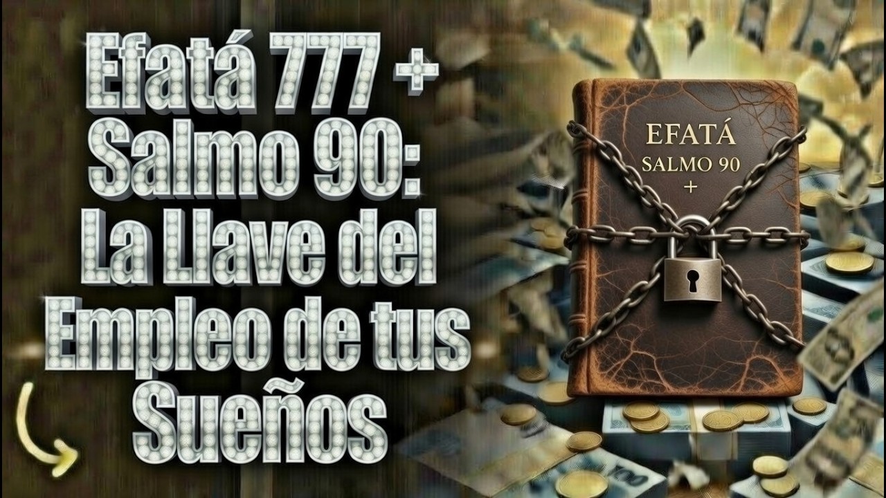 🔥Efatá 777 + Salmo 90 - La Llave del Empleo de tus Sueños - SOLO FUNCIONA HOY. ¡Mucho DINERO HOY!