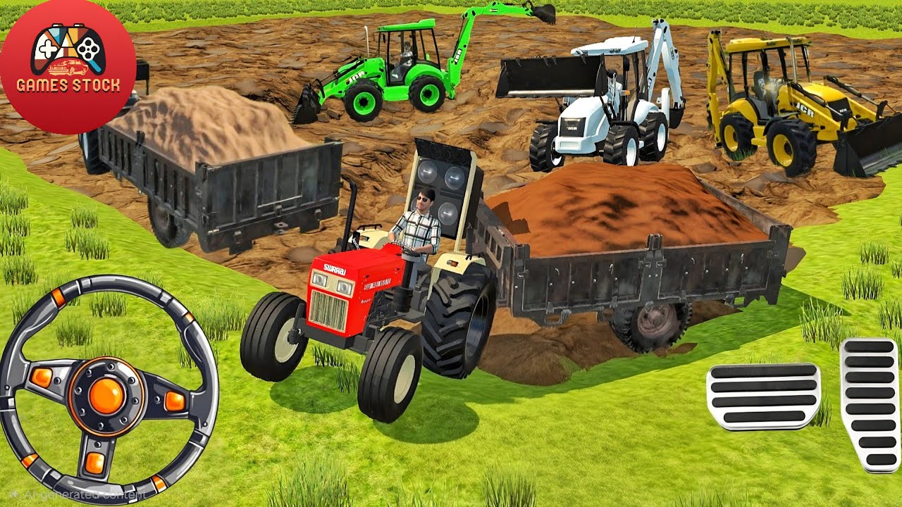 JCB 3dx game video Android game play #gaming #trending #offroad #cargame #gamesstock 