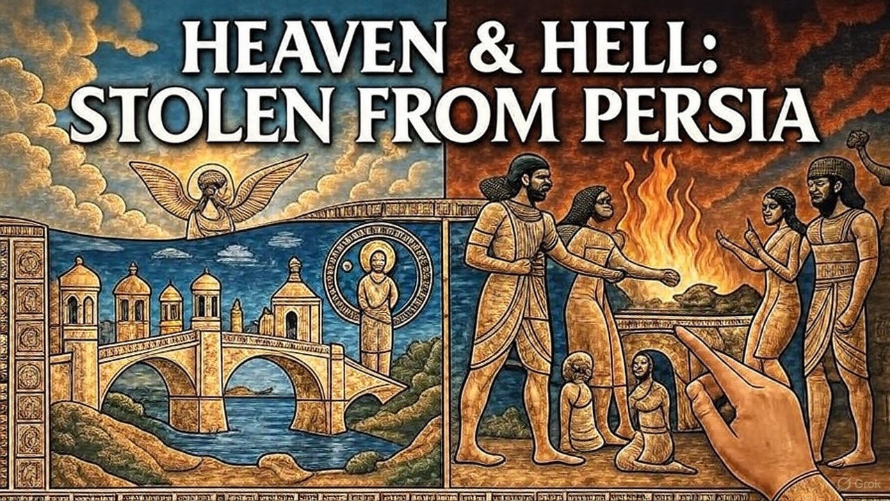 The TRUE Pagan Origin of Heaven and Hell: Why Eternal Reward Was STOLEN from Persia