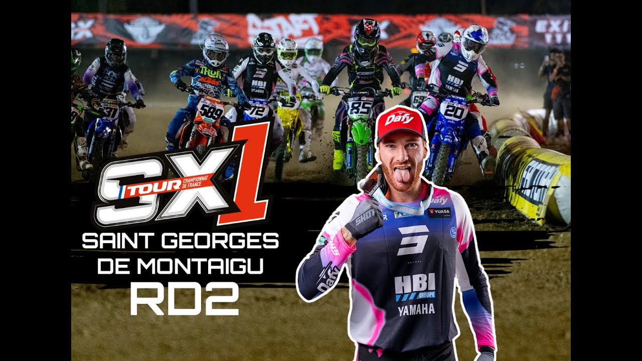 SX Tour 2024 - Rd2 - Saint Georges de Montaigu - SX1 Highlights