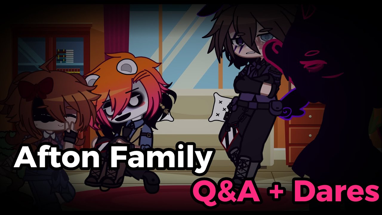 Afton Family Answers Your Questions + Dares (OLD)|| TWs IN DESC || Afton Family Gacha ||