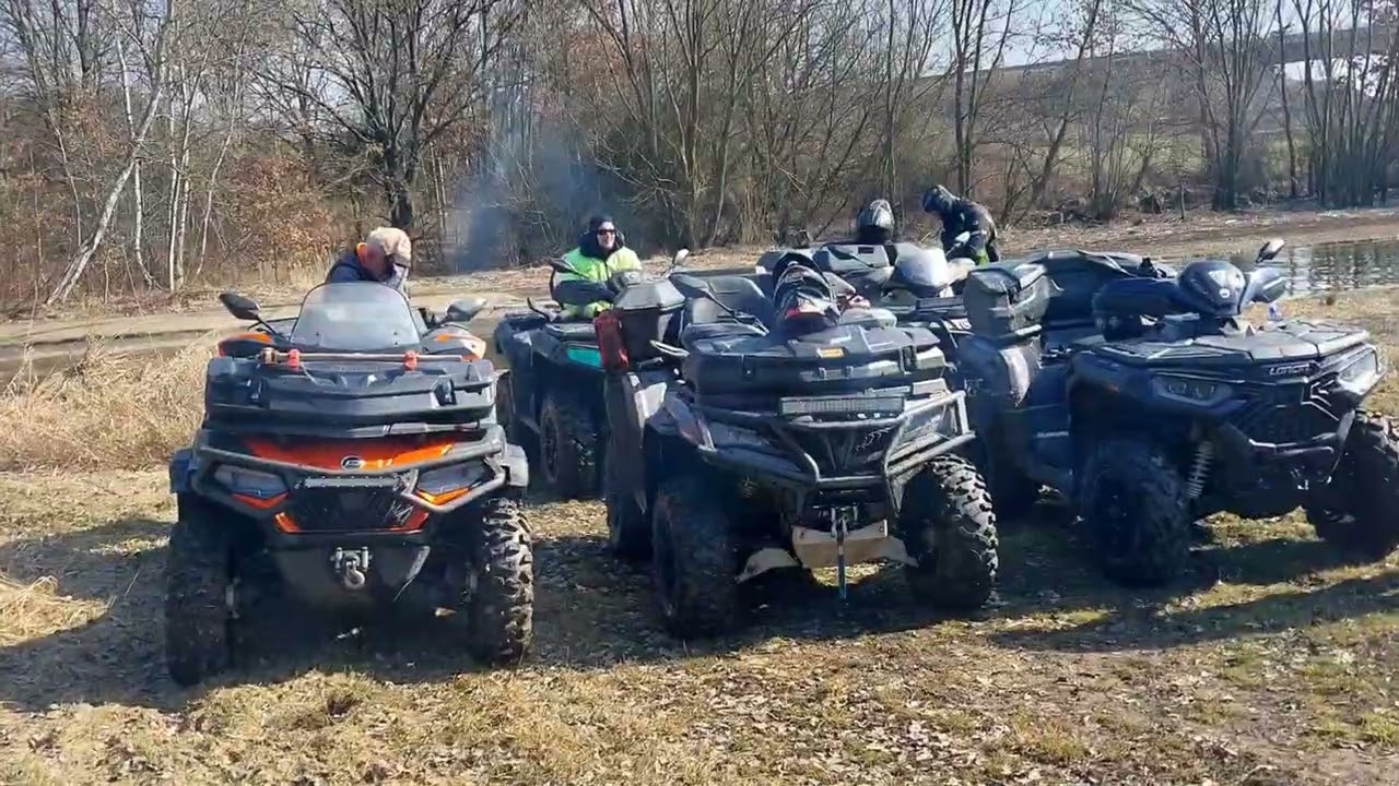 X wolf 1000 a cf moto  x 1000 , výlet  kolem  Chomutova