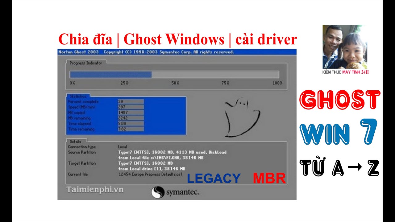 hướng dẫn ghost windows 7 chi tiết từ A tới Z  |  detailed instructions ghost windows 7