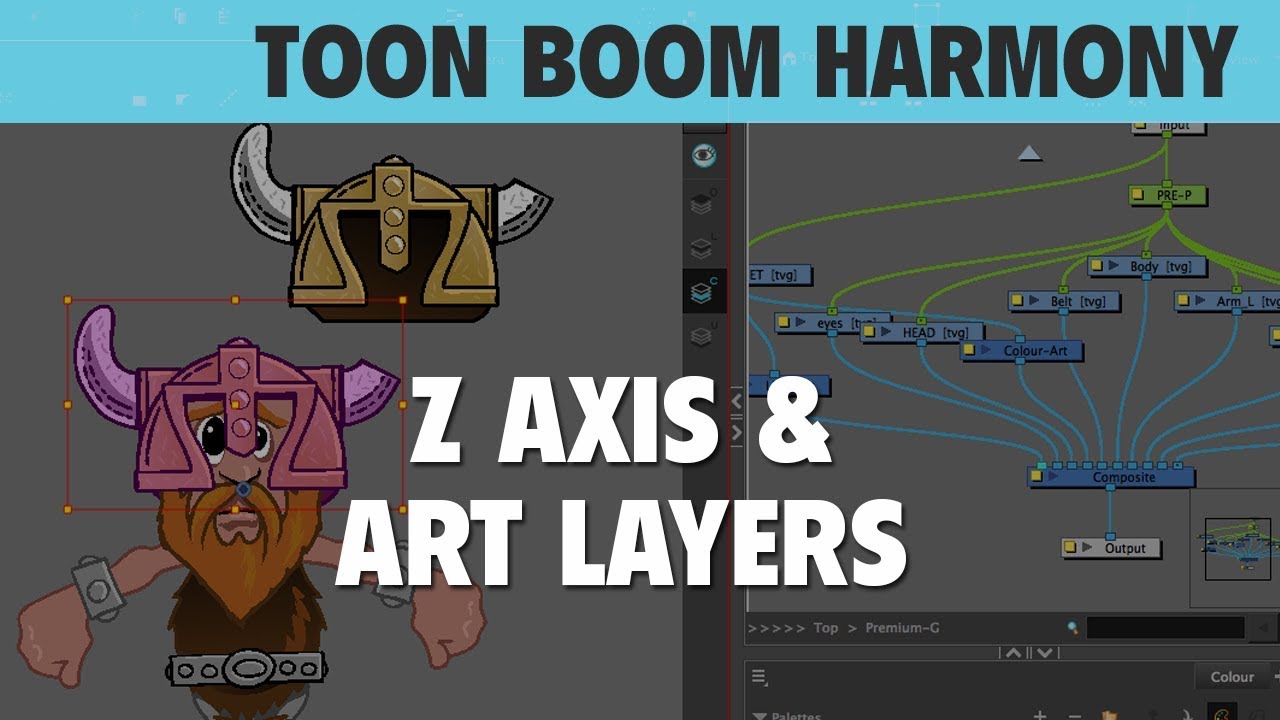 Toon Boom Harmony: Z axis