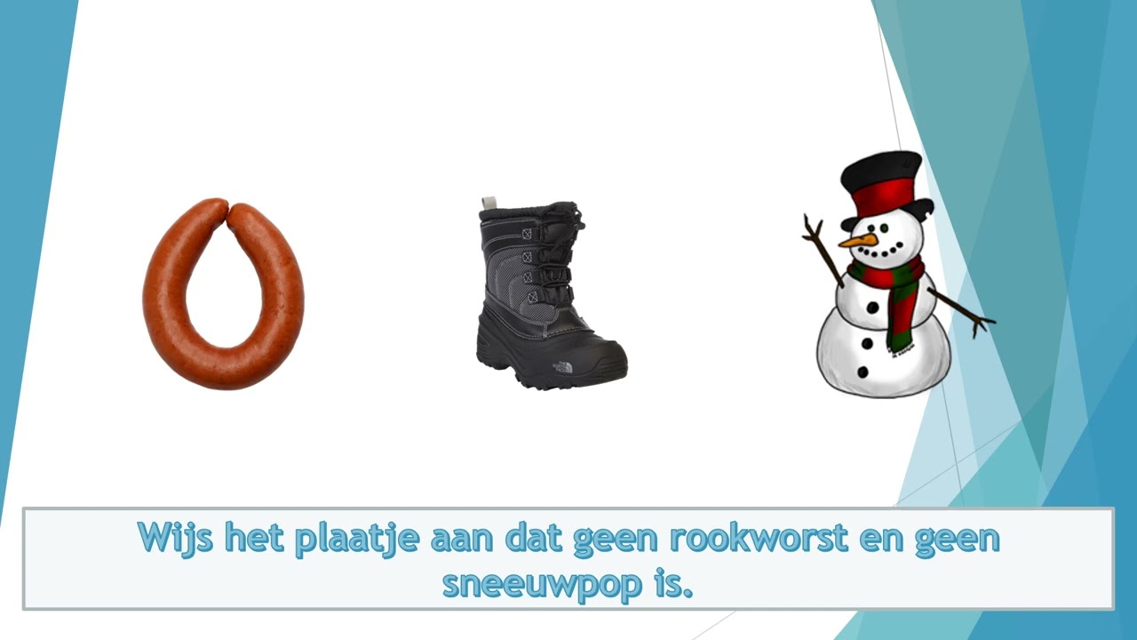WINTER - makkelijker opdrachtbegrip, taalbegrip en woordenschat