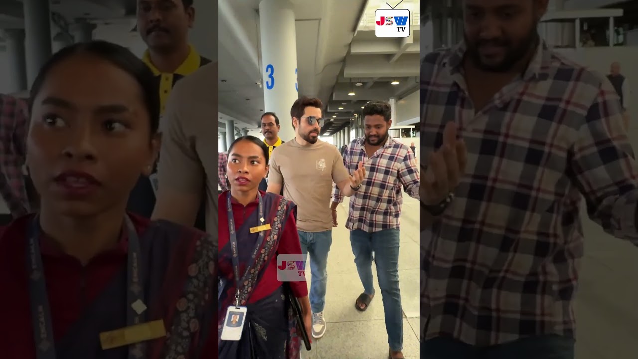 OG Pre Release Event | Emraan Hashmi Spotted at Hyderabad Airport #pawankalyan #emraanhashmi
