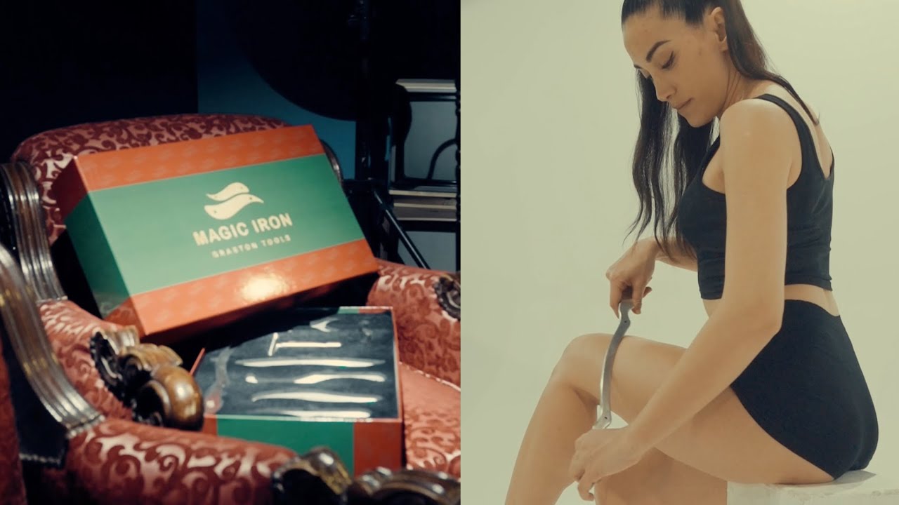 The Graston technique application provides relaxation of muscle spasms⚒️