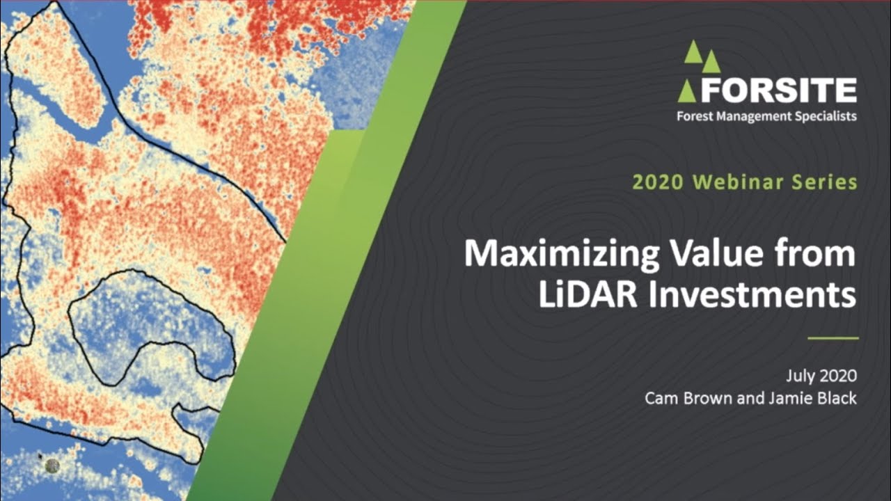 Webinar: Maximize Value from LiDAR Investments