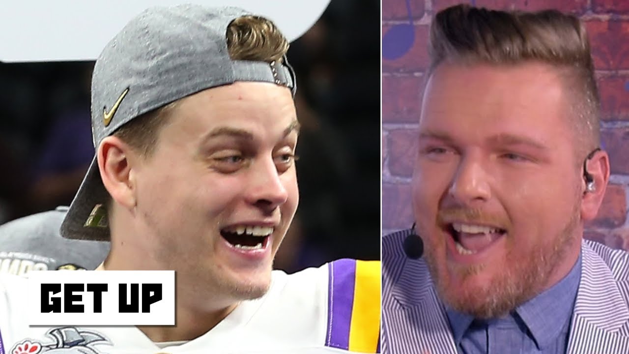 Pat McAfee loves Joe Burrow&rsquo;s swagger | Get Up