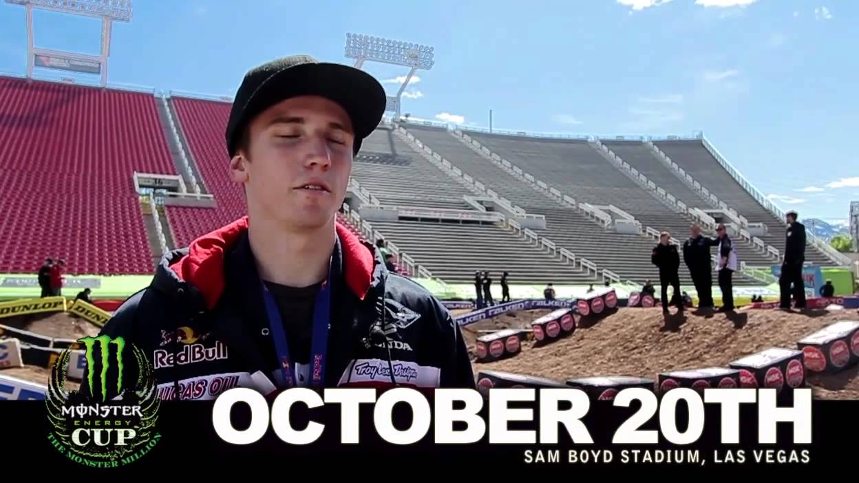 Monster Energy Cup -- Cole Seely on the Monster Energy Cup