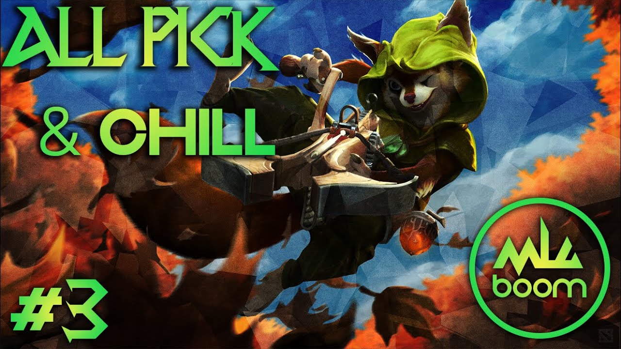 Dota 2 MLG Boom Hoodwink All Pick n Chill #3