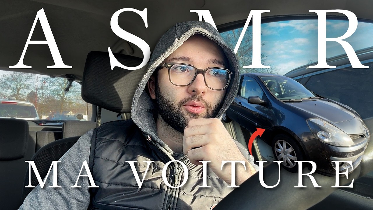 ASMR | Car Tour : Je vous présente ma voiture (Clio 3 & Chuchotements) 🚗✨