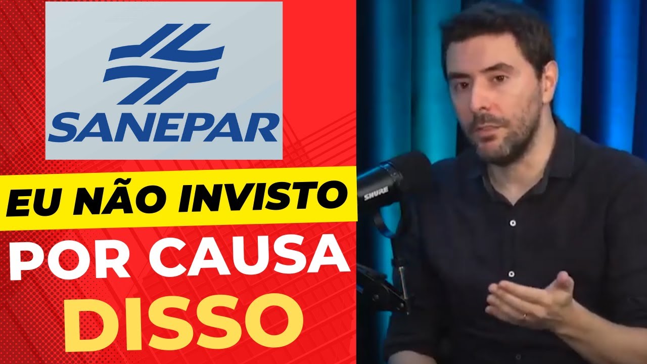 SANEPAR &Eacute; UMA BOA EMPRESA PARA INVESTIR | vale a pena  (SAPR4, SAPR3,SAPR11) #sapr11 #sapr4 #sapr3