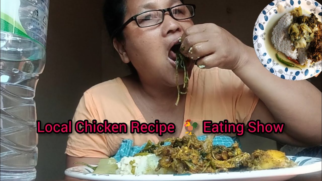 Local chicken recipe 🐓😋👌 Eating Show 