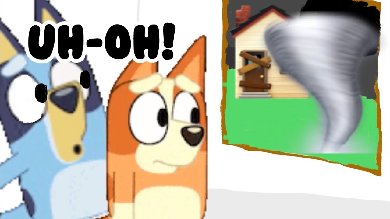 BLUEY and Bingo are in a hurricane! | What is a hurricane?