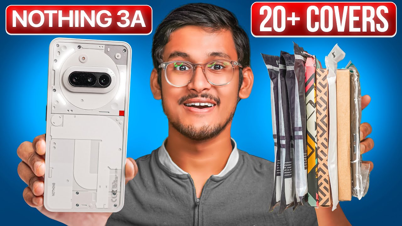 Nothing Phone 3a Back Cover & Cases || Nothing Phone 3a Tempered Glass || Nothing Phone 3a