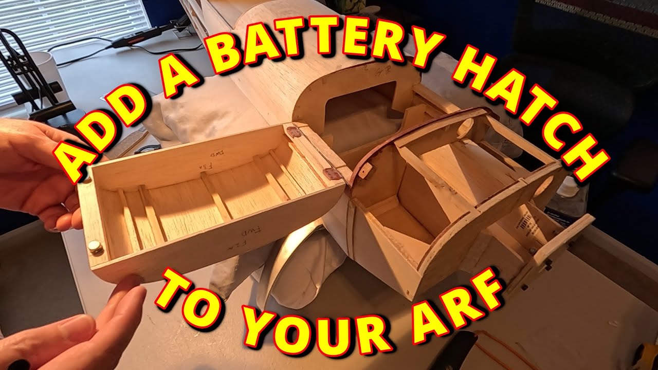 Building an ISC Extra 300S ARC_Part 4_Adding The Battery Hatch