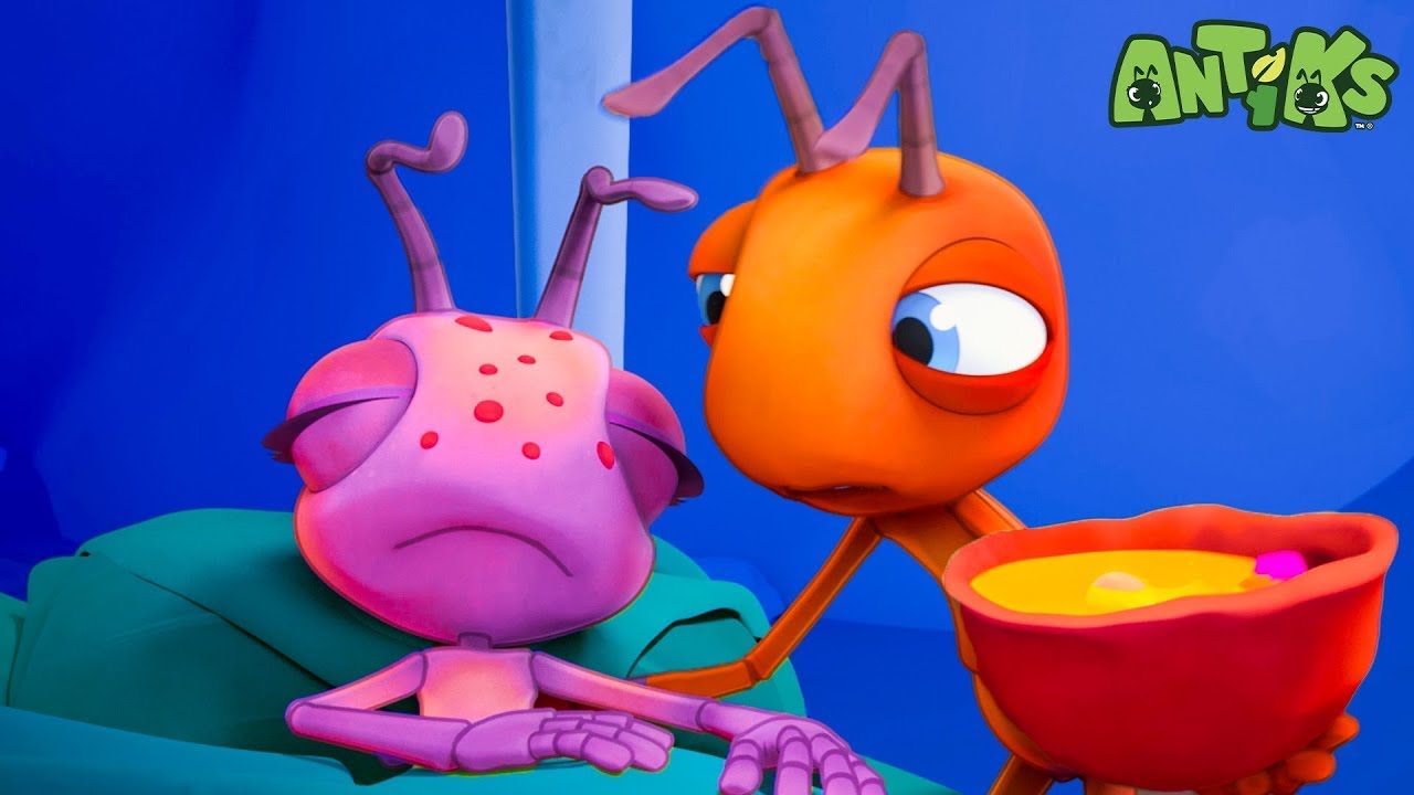 Ameisen fühlen sich krank 🤒 Antiks - Lustige Cartoons für Kinder | Moonbug Kids Deutsch