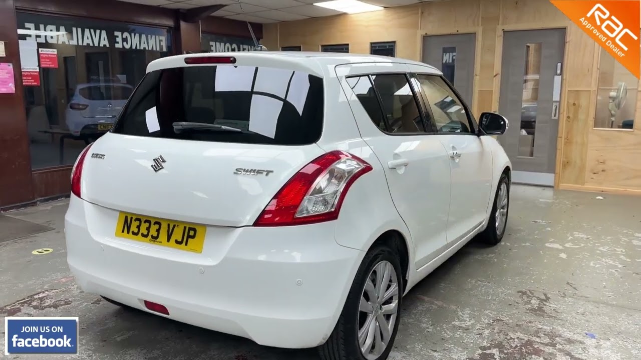Suzuki Swift SZ4 Auto – 90K Miles – Full Dealer History – Sat Nav – Keyless Start