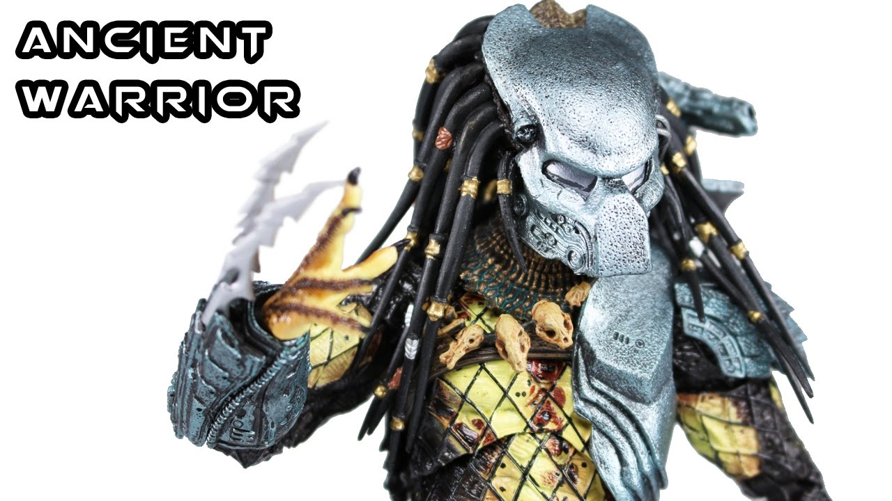 NECA ANCIENT WARRIOR Alien vs Predator Action Figure Toy Review