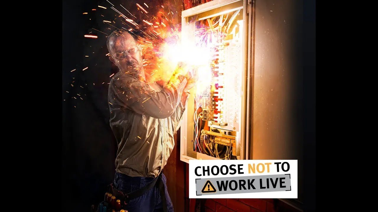 Arc flash safety film