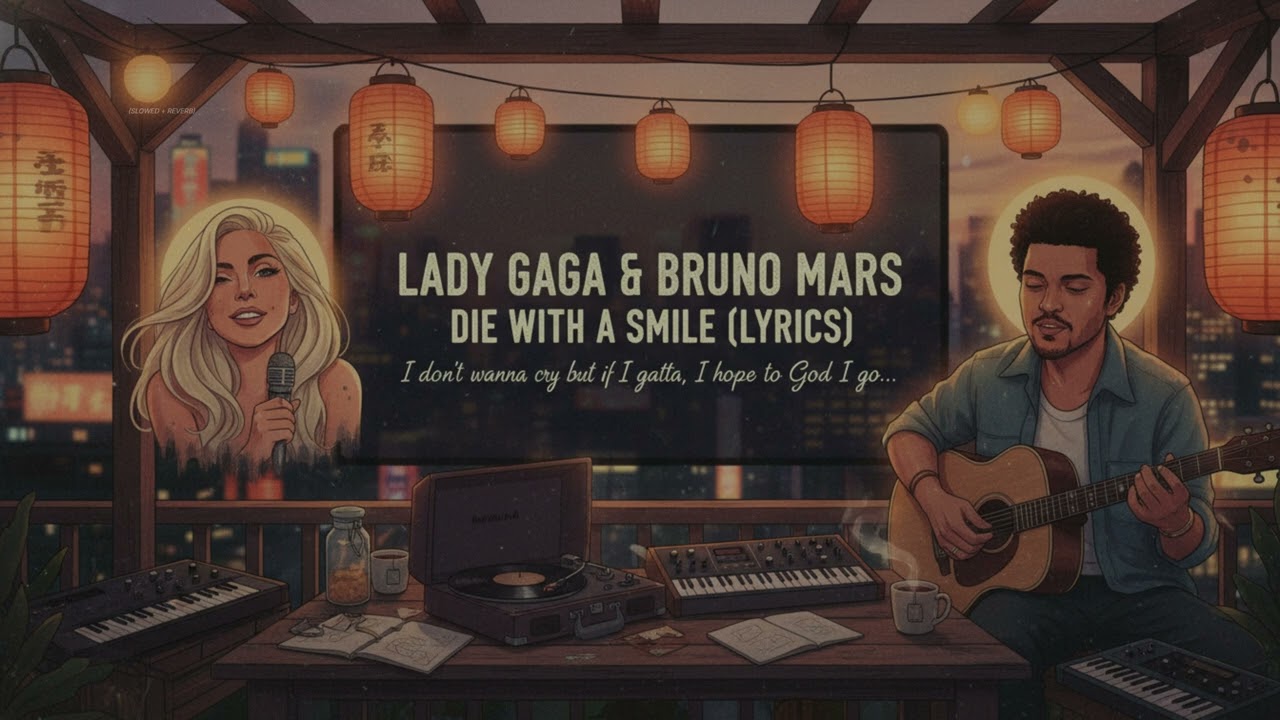 Lady Gaga, Bruno Mars - Die With A Smile (Cover Lyrics)