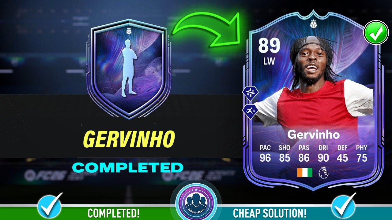 89 Fantasy FC Hero Gervinho SBC Solution - Cheap Solution & Tips - FC 26