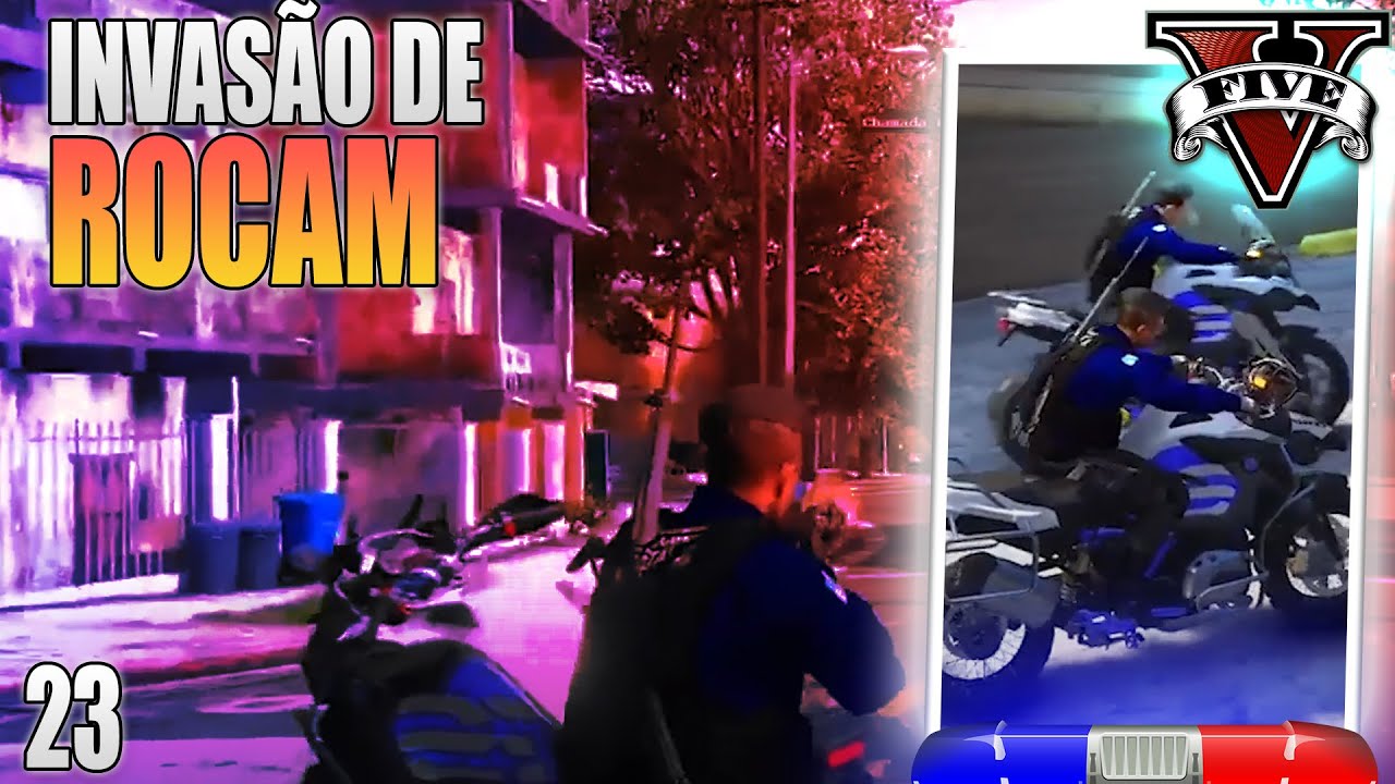 INVADIMOS DE ROCAM - GTARP #23 (ESPECIAL POLICIAL)