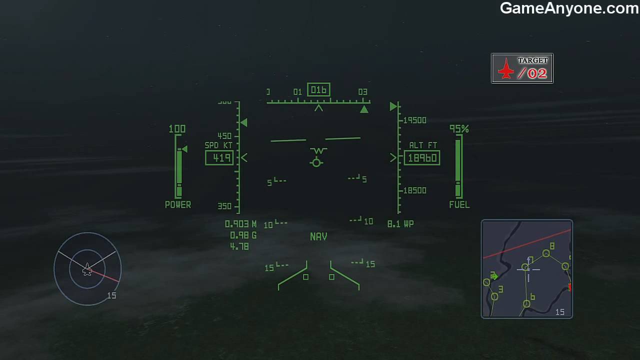 Over G Fighters - South America - Tactical Mission 1 - Destroy The Enemy Squadrons On Base