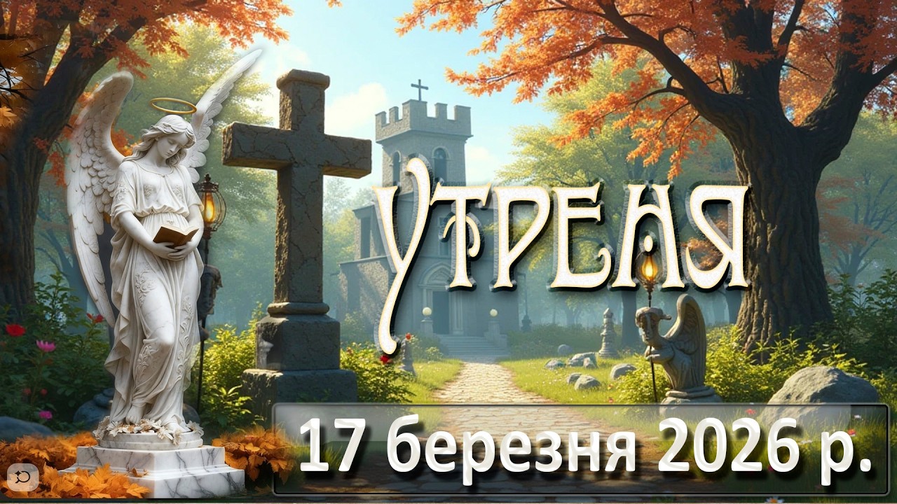 Утреня 17 березня  2026 р.