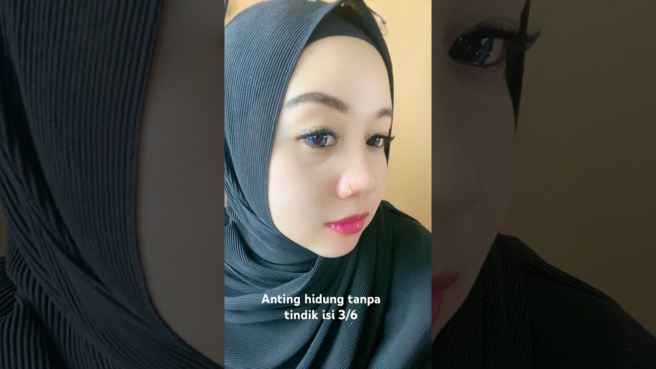 Anting hidung tanpa tindik