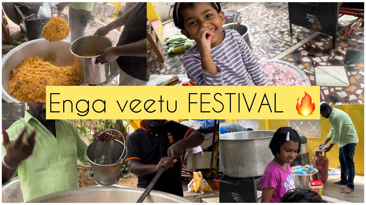 Enga Veetu FUNCTION ✨♥️ || 25KG Mutton BRIYANI