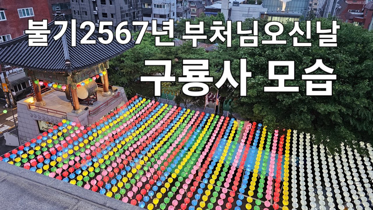불기2567년 부처님오신날 구룡사(2023년 5월27일)